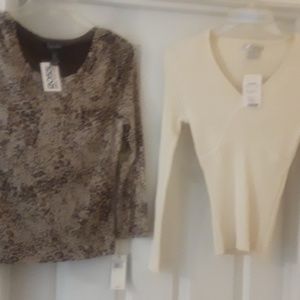 2 women's blouses